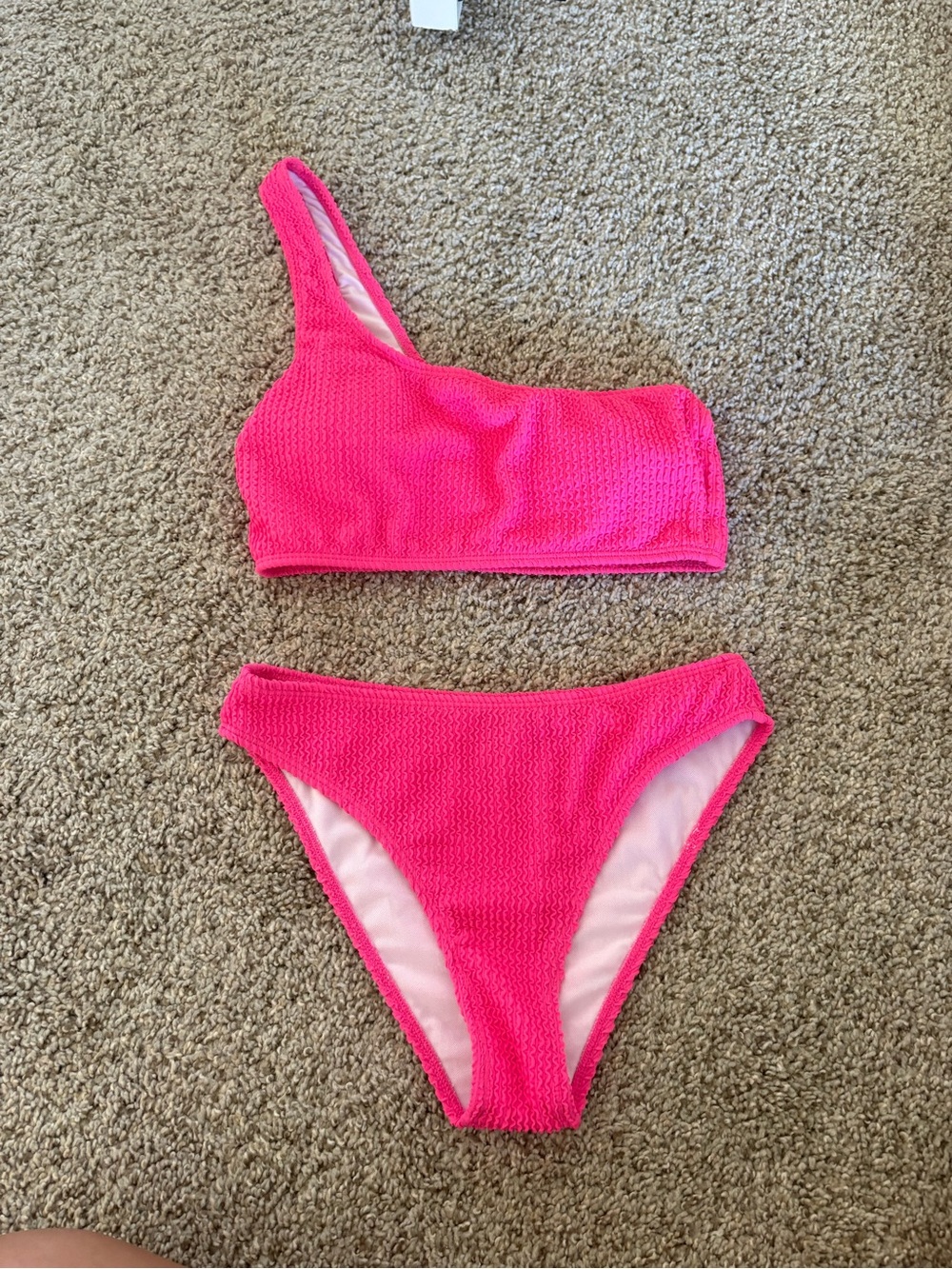 Women’s pink bikini